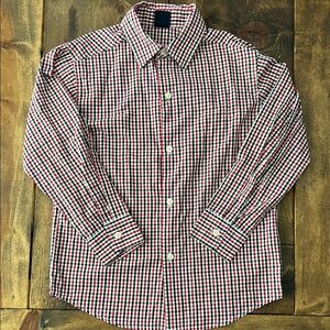 Boys Long Sleeved Button Up